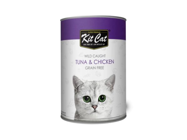 Kit Cat Wild Caught Tuna & Chicken 400g