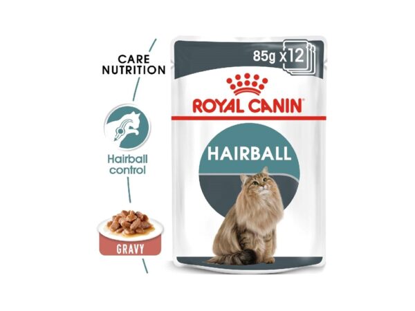Feline Care Nutrition Hairball Gravy (WET FOOD - Pouches) 12 x 85g