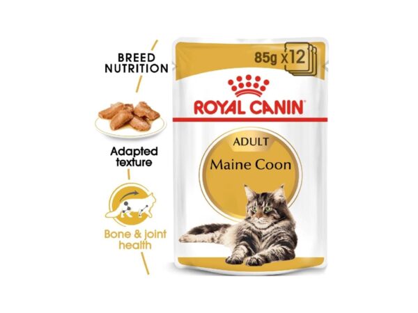 Feline Breed Nutrition Maine Coon (WET FOOD - Pouches) 12 x 85g