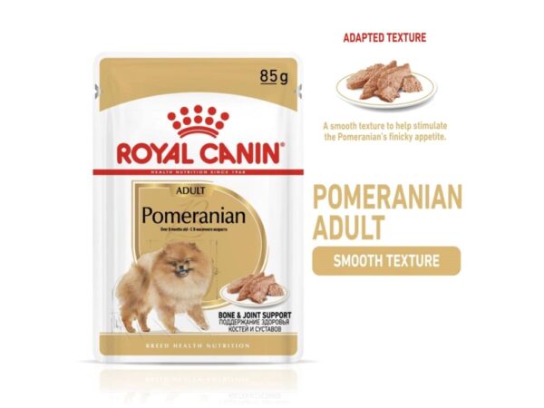 Breed Health Nutrition Pomeranian (WET FOOD - Pouches) 12 x 85g