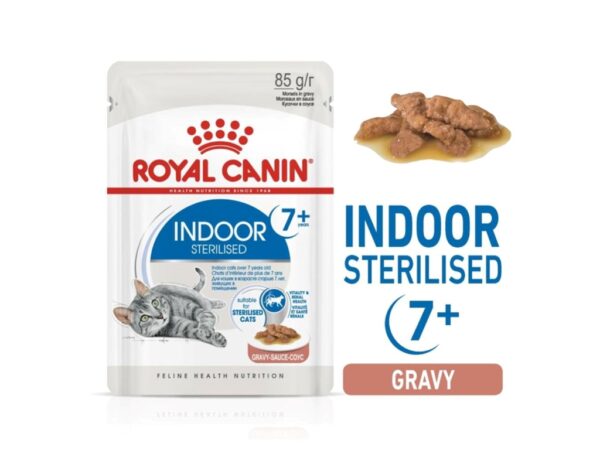 Feline Health Nutrition Indoor 7+ (WET FOOD - Pouches) 12x85g