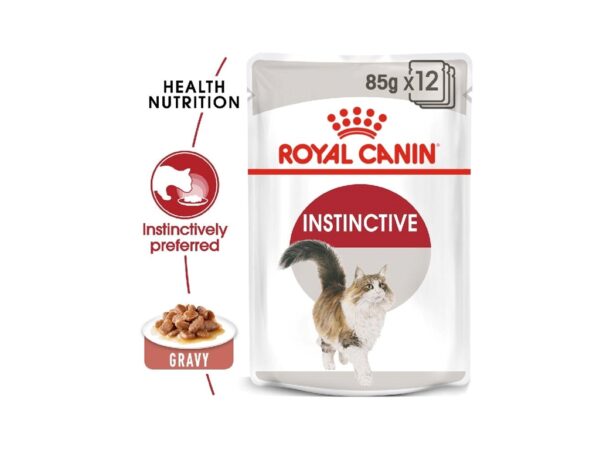 Feline Health Nutrition Instinctive Adult Cats Gravy (WET FOOD - Pouches) 12 x 85g