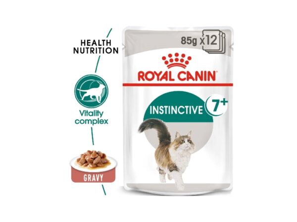 Feline Health Nutrition Instinctive 7+ Gravy (WET FOOD - Pouches) 12 x 85g