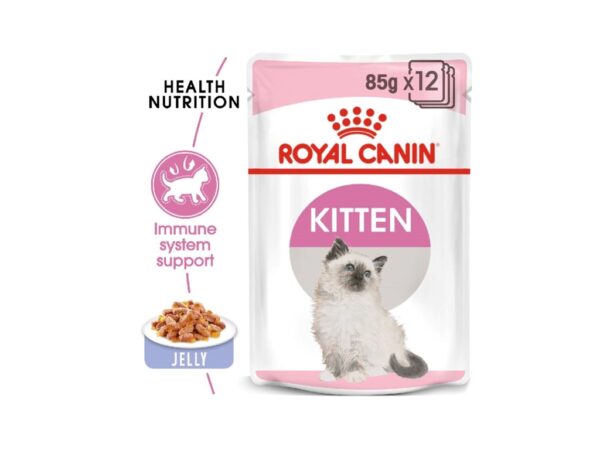 Feline Health Nutrition Kitten Jelly (WET FOOD - Pouches) 12x85G